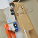 There was zero chance of saving this box if I wanted to release the rig from its cardboard death grip.